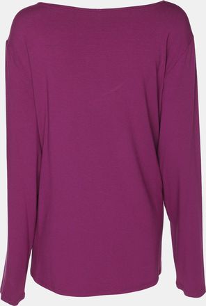Eileen Fisher Pink Jersey Full Sleeve Top