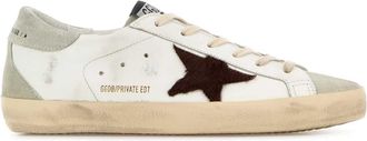 Golden Goose Deluxe Brand White Leather Superstar Sneakers