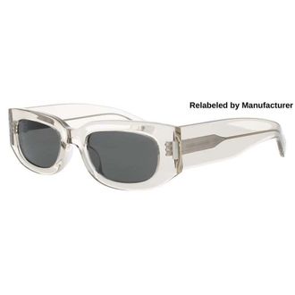 Saint Laurent Mens Beige Rectangular Sunglasses SLSL697003R