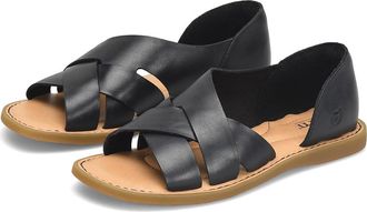 Born Ithica Womens Shoes Black : 10 M (B), Leather