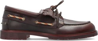 Burberry Rogue Leather Schoenen - Heren - Bootschoenen - Rood - 41 EU - Leer - Schoenen