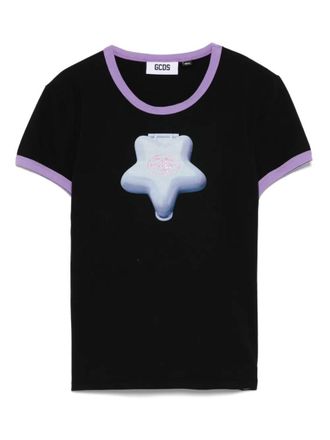 GCDS Stretch Cotton T-Shirt