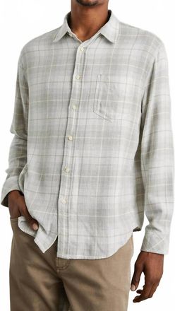 Rails Lennox Shirt In Wheat Dove Melange
