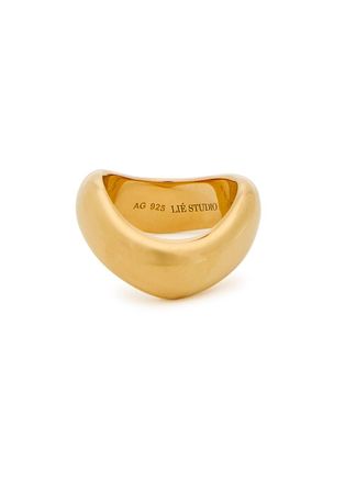 LIÉ STUDIO Lie Studio The Ivalo Ring - Gold - 50 (UK K / US 5.5)