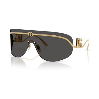 Dolce & Gabbana Gold/Grey Sunglasses DG 2320 - female - Dolce & Gabbana - Sunglasses - Yellow - 40 MM - Accessories