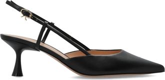 Gianvito Rossi Ascent 55 Pumps met Hoge Hak - Dames - Pumps - Zwart - 37 EU - Leer - Schoenen