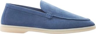 Scarosso Ludovico Loafers - Heren - Loafers - Blauw - 41 1/2 EU - Leer - Schoenen