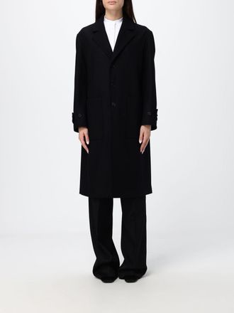 Barena Cappotto monopetto al ginocchio in cashmere con rever classici