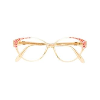 Saint Laurent Pre-owned Accessories, female, Yellow, Size: ONE SIZE Pre-owned Acetate sunglasses