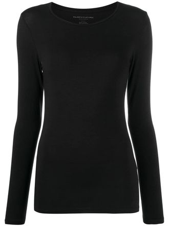 Majestic Filatures Maglione - Blu