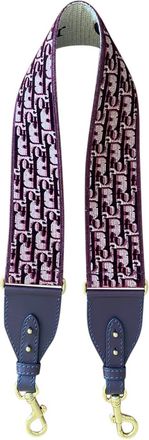 Dior Red Oblique Shoulder Strap