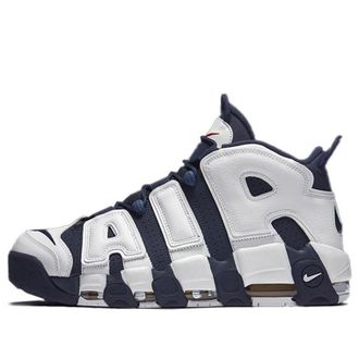 Nike Air More Uptempo White Blue 414962-104(2020)