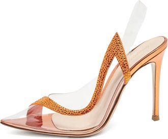 Gianvito Rossi Pumps Hortensia 105mm Pre-owned - Arancione