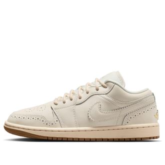 Nike Jordan (WMNS) Air Jordan 1 Low Brogue Soft Pearl IO0759-100