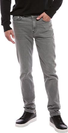 Blk Dnm Steal Grey Slim Cut Jean