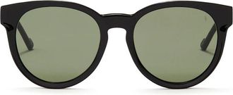 Sunday Somewhere CALYPSO Gloss Black Mens Sunglasses Size 54