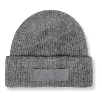 Jacquemus Le Bonnet Gros Grain - - Accessories - Uomo - Grigio - ONE SIZE