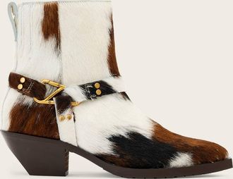 AllSaints Leather Fox Carabiner Western Boot, Size: UK7.5/US10.5/EU40.5