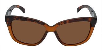 Ugly Fish P7299 Polarized BR.BR Womens Sunglasses Brown Size 55
