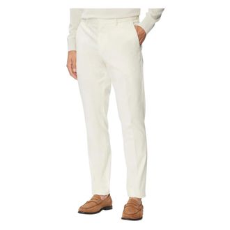 HUGO BOSS Genius Slim Fit Chinos - - Trousers - Uomo - Bianco - 2XL