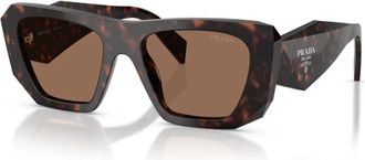 Prada PR B18S Zonnebril - Dames - Zonnebrillen - Bruin - 53 MM - Accessoires
