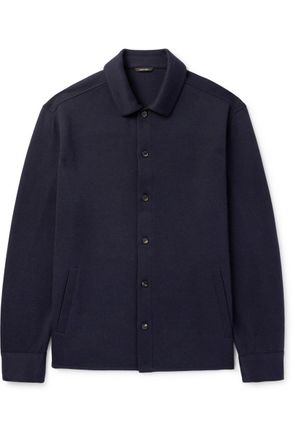 Loro Piana Whitney Cotton, Silk and Cashmere-Blend Shirt Jacket