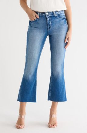 L'agence Kendra High Waist Crop Flare Jeans in Balboa at Nordstrom Rack, Size 31