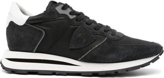 Philippe Model Tropez Haute Low Mondial Black Sneakers - Heren - Sneakers - Zwart - 42 EU - Leer - Schoenen