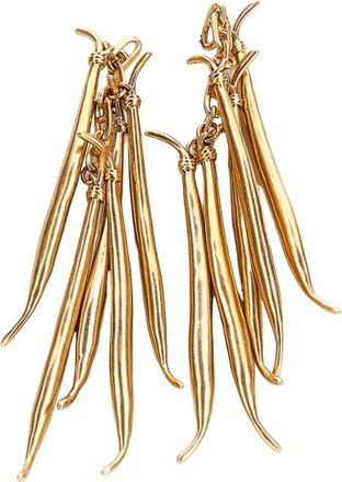 Jacquemus Bean Charm Oorbellen - Dames - Oorbellen - Geel - ONE Size - Accessoires
