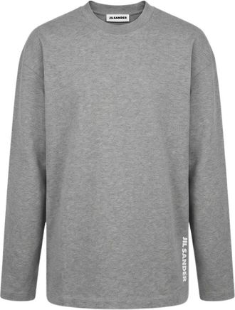 Jil Sander Mujer, Camisetas, Gris, Talla: S