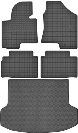 OEM Juego De Alfombrillas De Goma Para Hyundai Ix35 Suv (2010-2015) + Alfombrilla Para El Maletero
