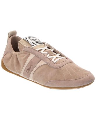Chlo&eacute; Kick Suede Sneaker