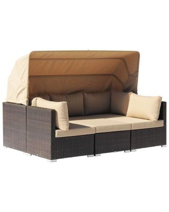 Courtyard Casual Aurora Sectional To Daybed Combo
