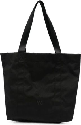 Yohji Yamamoto Tassen, Heren, Zwart, ONE Size, Tote Bag
