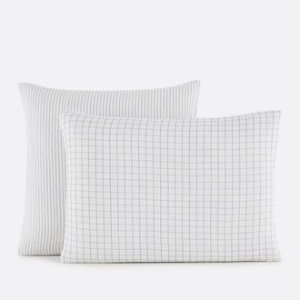 La Redoute Interieurs Kussensloop in tetra, Cotto