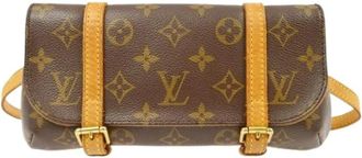 Louis Vuitton Pre-owned Belt Bags, female, Brown, Size: ONE SIZE Pre-owned Vintage Canvas Belt Bag