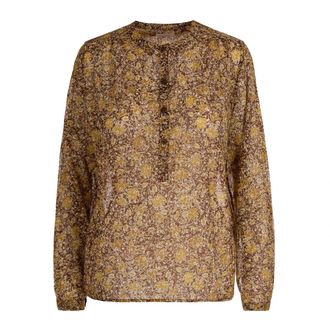 Isabel Marant Overhemden, Dames, Veelkleurig, S, Katoen, Blouse