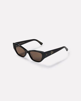 Epokhe Reprise Sunglasses in Black/Gold at Nordstrom