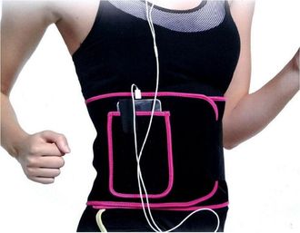 Trade Shop Trade Shop - Fascia Corsetto Lombare Ortopedico Elastico + Tasca Portacellulare 53251a