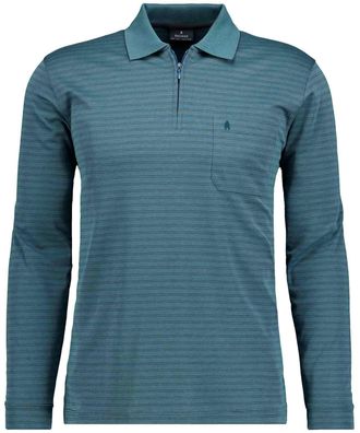 Ragman Poloshirt RAGMAN, Herren, Gr. XL, dunkelgr&uuml;n, 357, Baumwollmischung, regular fit, ohne Ausschnitt, Shirts Poloshirt