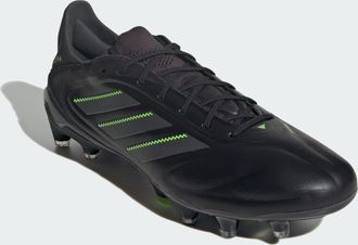 adidas adidas Performance Unisex Copa Pure 3 Elite Firm Ground Boots - Black Leather - Size UK 7.5