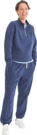 primary Womens Fit Cozy Fleece Sweatpant in Heather Navy at Nordstrom, Size X-Small