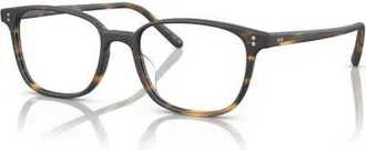 Oliver Peoples 53mm Square optical glasses in Brown at Nordstrom