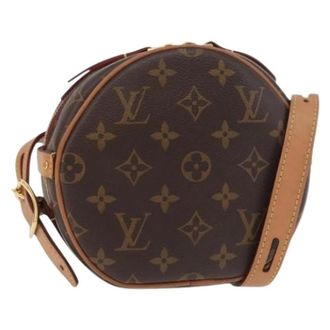Louis Vuitton Pre-owned Cross Body Bags, female, Brown, Size: ONE SIZE Pre-owned Boite Chapeau Souple PM Shoulder Bag