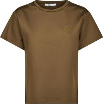 Max Mara Top - Dames - T-shirts - Groen - S - Nylon - Tops