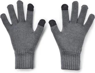 Under Armour Halftime Gloves in Pitch Gray at Nordstrom, Size Large/x-Large