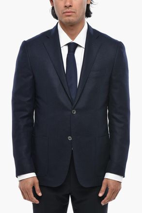 Corneliani Blazer Semifoderato GATE in Misto Seta Corneliani