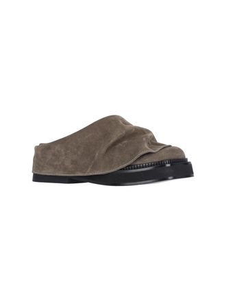 The Attico Womens Sandals Beige Main Leather: Suede