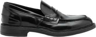 Alexander Hotto Mocassino 68035 - Heren - Loafers - Zwart - 40 EU - Leer - Schoenen