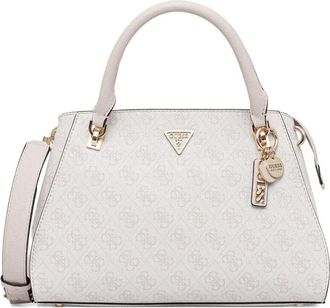 Guess Co Borsa a tracolla con applicazione logo - Bianco